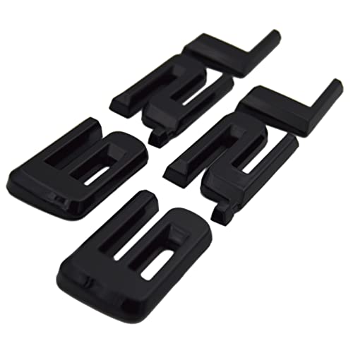 Image of 2x PartsTo 6.2 L Emblem Nameplate for Chevrolet Silverado F150 Raptor Tahoe Suburban and GMC Sierra and Cadillac Escalade Exterior Performance Trim Decal