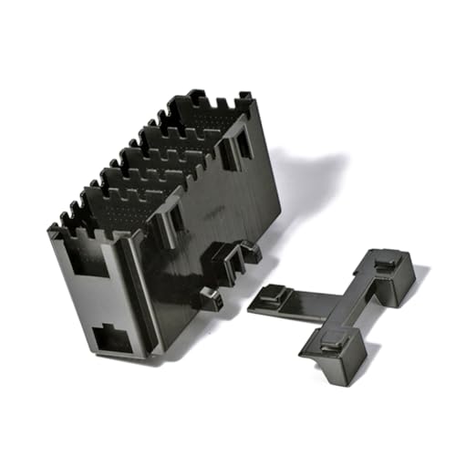Rfeeuubft 1 Soporte para Cebo de Pesca, Caja de Pesca Luya, Accesorio Especial para Caja de Cebo, Estuche de Plástico con Inserción Vertical para Señuelos, 25 X 10 X 14 cm