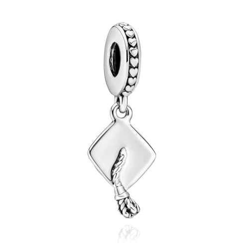 Image of LUXILLA Love You Best Friend Grandma Wife Heart Charm 925 Sterling Silver Charms Fit for Bracelets Necklace Jewelry Gift for Women