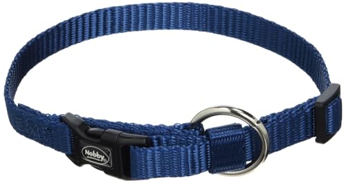 Nobby Halsband Classic, Blau L: 20-35 cm, B: 10 Mm, 1 Stück
