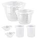 AIEX 6PCS Silikon Messbecher 500ml & 250ml & 100ml Silikonbecher Für Epoxidharz Harz Epoxy Diy Crafts Tools