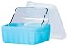 Frego BPA-Free Glass Food Storage Container, 2 Cups, Blue