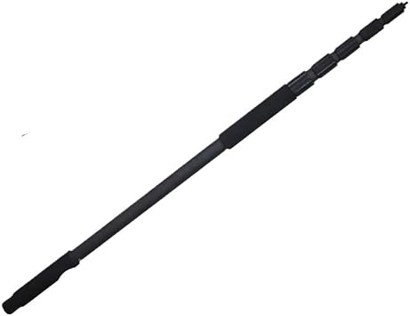 JY90C JY100C JY500C Carbon Fiber Boompole Microphone Pole Mic Recording Microphone Rod Boom Pole Speedlite Stick 3m 5mJY500C 5m Black