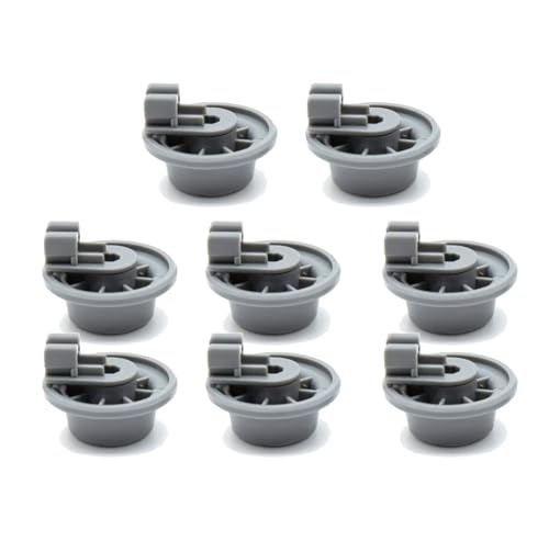Cesta inferior para lavavajillas, 8 unidades, textura adecuada para múltiples modelos para un funcionamiento suave