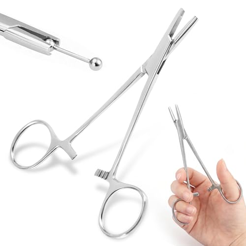 3mm Piercing Zange Für Kugeln, Edelstahl Piercingzange Für Kugel Zum Drehen
