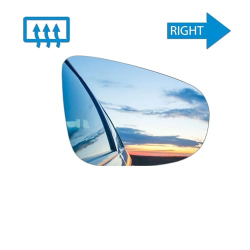 Verre de miroir d'aile droit pour sécuriser les angles morts sur Golf MK6 - 3