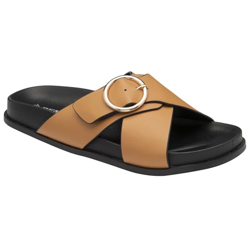 DUNLOP 2023 LADIES TEGAN SANDALS - Tan - UK 7