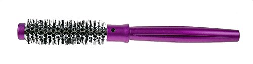 15mm Pink Hot Curl Brush for Volume & Styling Hairdressing - Image 2