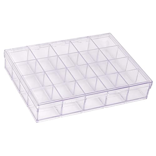 Maxcril, 10330075, CAIXA ORGANIZADORA C/20 DIVISORIAS CRISTAL