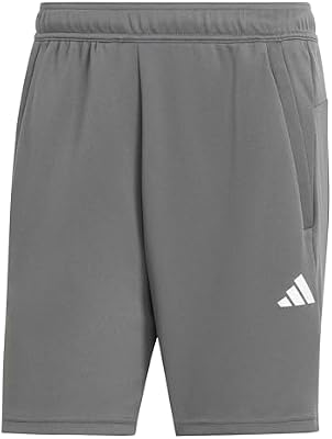 Adidas Hombre Train Essentials All Set Training Shorts, Grey Five/White, L