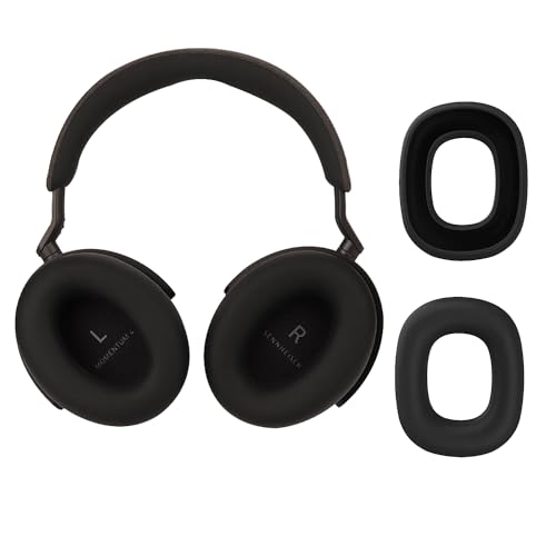 ゼンハイザー(Sennheiser) ワイヤレスヘッドホン MOMENTUM 4 Wireless対応イヤーカップ カバー +ヘッドカバ クッション+ 保護ケース【HUKWIMO】 音漏れ防止 PUレザー 劣化防止 防塵 落下防止 傷防止 水洗い可能 頑丈
