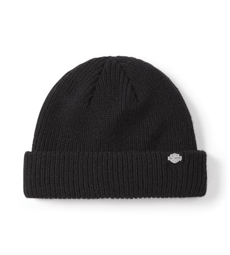 H-D Mechanics Beanie Harley Black Schwarz Mütze