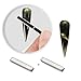 YSSZAM Silver Double Head Magnetic Wand for 3d Cats Eyes, Multifunctional and Strong Nail with Long Strip Magnet for DIY Manicure - Gel nail Polish Art Tools Sets Beauty and Personal Care