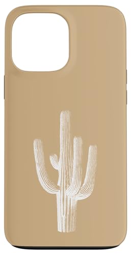 Wilderness Botany Saguaro Cactus - �x�[�W��/�^�� �X�}�z�P�[�X iPhone 13 Pro Max �p