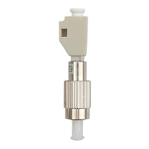 Optical Fiber Converter Multimode 62.5/125um FC Male to LC Female Hybrid Optic Optical Fiber Adapter Connector