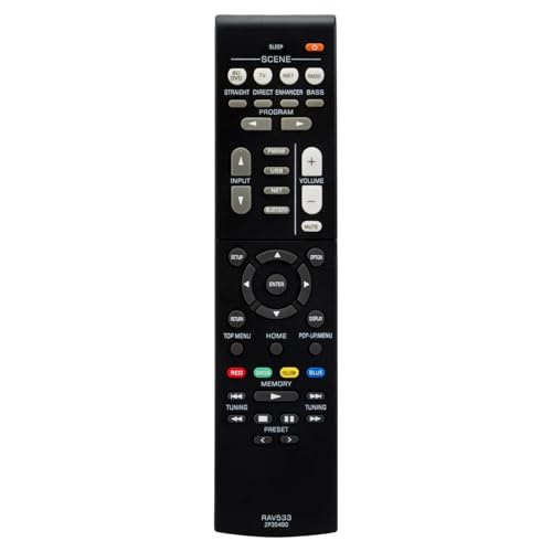 RAV533 Replacement Remote fits for Yamaha AV Receiver RX-V479 RX-V579