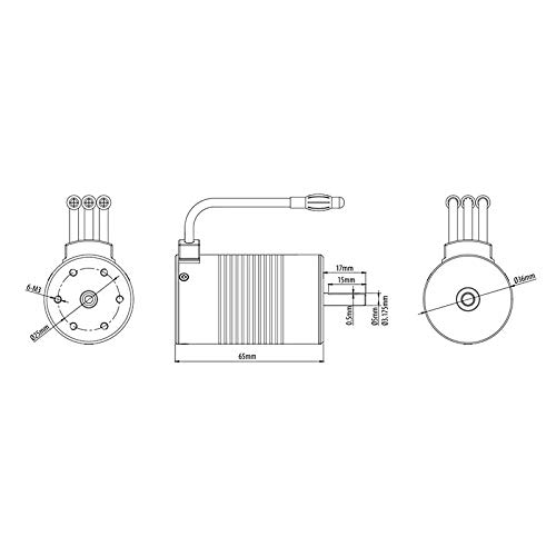 Aexit 5200-21000RPM 3-12V Electrical High Torque Magnetic Electric Mini Electric Motors DC Motor