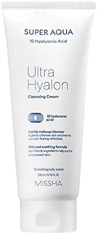 Missha Super Aqua Ultra Hyalron I Foaming Cleanser I Hydration Boost I Skin Brightening I Korean beauty secrets I 100ml