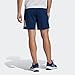 adidas Men's Essentials Logo Training Shorts, Dark Blue/White, Large