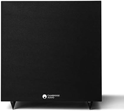 Cambridge Audio SX-120 Subwoofer Speaker For Home Cinema Sound System And Hifi System - Deep, Rich Bass With Smooth Frequency Response - 230V UK/EU (Matt Black)