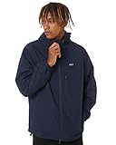 HUF Essentials Zip Standard Shell Jacket - Chaqueta (talla M), color azul marino, azul