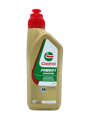 olio motore moto e scooter Castrol Power 1 scooter 2T Confezione 2x1lt.