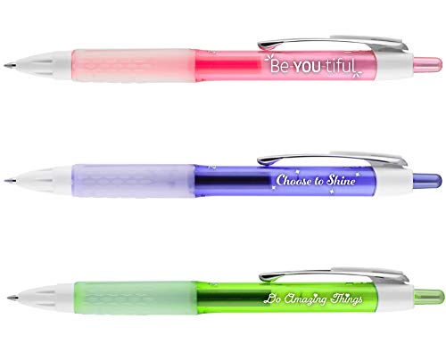 Uni-ball Signo 207 Pack de 3 bolígrafos gel colores surtidos miniatura 2