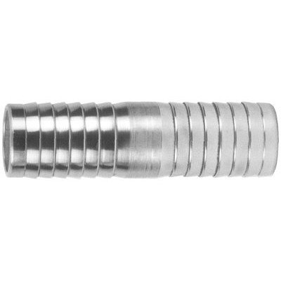 Dixon Dm36 Zinc Plated Steel Shank/Water Fitting, Mender, 3" Hose Id Barbed, Box Of 20 #TOP13