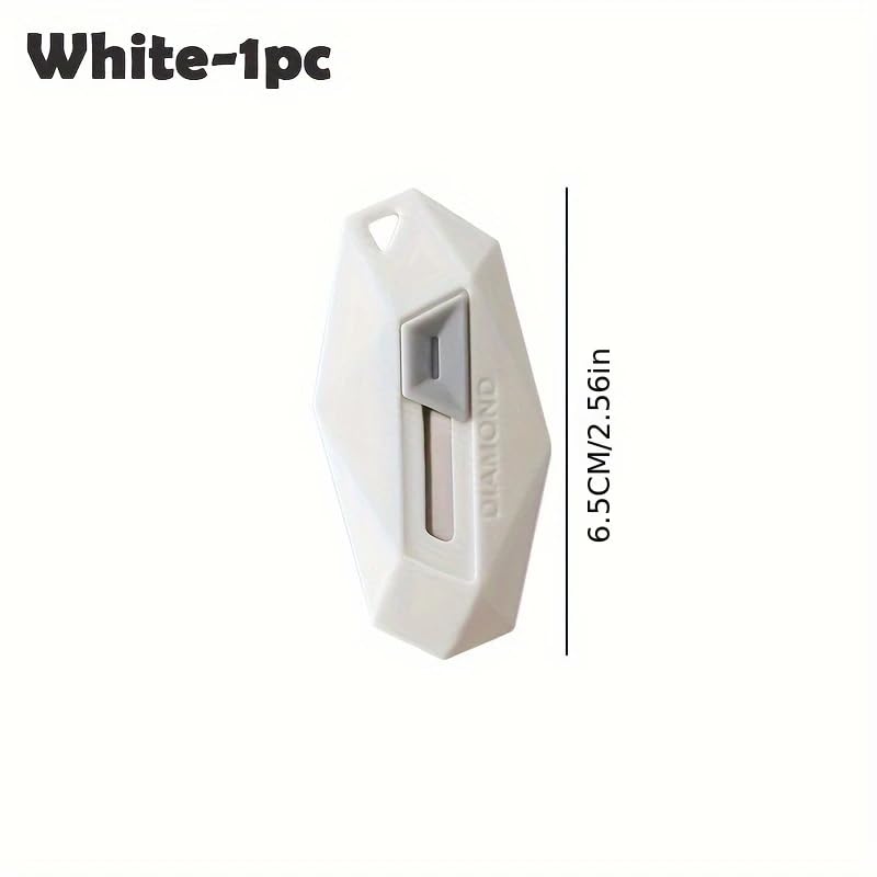 Image of Magnetic Box Cutters,box opener, utility safe mini courier Cutter,cutting supplies, package dismantling artifact,envelope slitter, anti-cutting hand-cut paper wallpaper, blade Automatic rebound