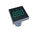 AC 60-500V Digital Voltage Meter Panel Mount M22 AD16-22 Square - Green
