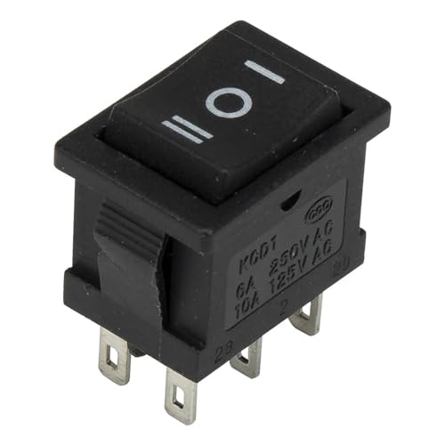 Interrupteur à bascule KCD1-203 pour circuits de tableau de bord - 2