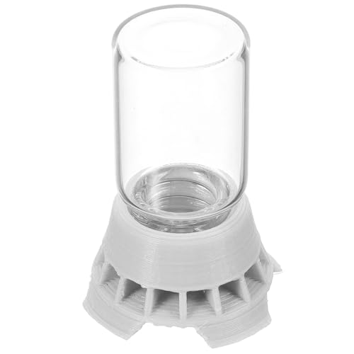 Vaguelly Ameisen Wasserspender Glas Wasserzuleitung für Ameisen Haltung und kleine Reptilien mit stabilem Kippmechanismus und professionellem Design Zufällige Farbe