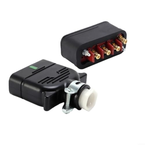 Prise de charge chariot élévateur 30A 250V CA connecteur étanche 6 broches
