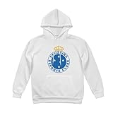 AUHSAMDS Cruzeiro Esporte Clube Men's Hoodie Sports Fan Sweater White Pullover Hoodie with Pockets X-Large