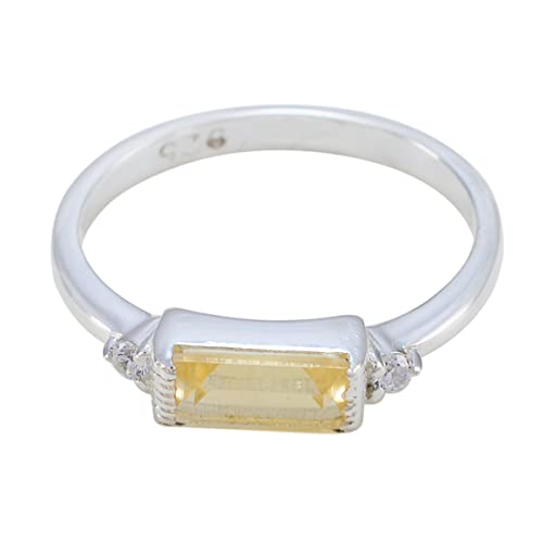 Bague de graduation en argent et pierre personnalisable pour jeune