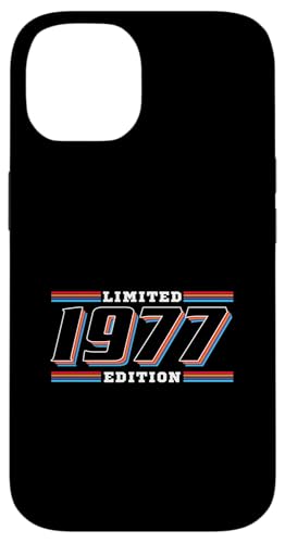 Vintage 1977 Limited Classic Original 80s Homme Femme Coque pour iPhone 14