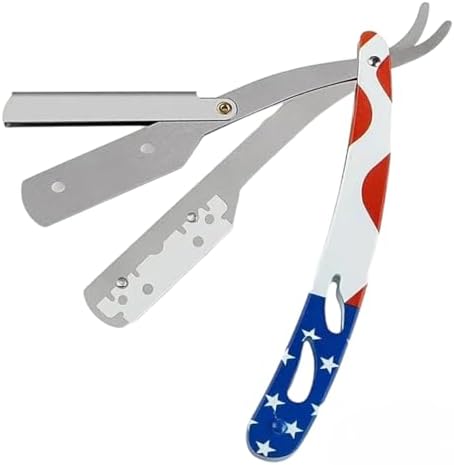 Navalha Navalhete Barbear Aço Inoxidável C/ 2 Travas - America