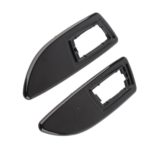 Aumotop Side Indicator Repeater Frame Stylish and Protective Trim For D H J For All Replacement Set of 2 (Glossy Black)