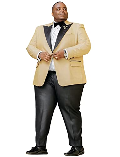 Costume hommes peak revers aux finitions tailleur haut de gamme