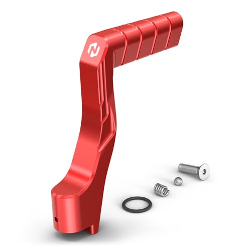 Levier de démarrage NICECNC 2GU-15620-01-00 kickstart aluminium rouge