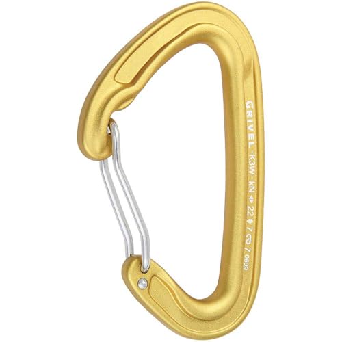 GRIVEL K3W Plume Clip Gelb Karabiner CE Unisex Erwachsene
