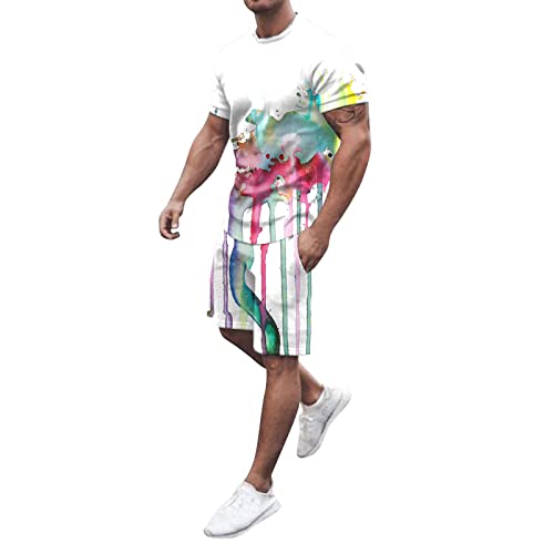 Chemise pantalon costume court contre la chaleur avec gilet homme zippé équipé de poches