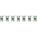 $100 Bill Pennant Banner Party Accessory (1 count) (1/Pkg)