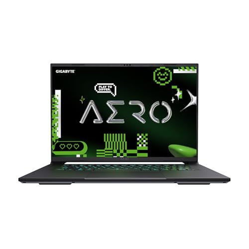 Image of GIGABYTE AERO X16; Copilot+ PC - 165Hz 2560x1600 WQXGA - NVIDIA GeForce RTX 5050 - AMD Ryzen AI 7 350-1TB SSD with 16GB DDR5 RAM - Windows 11 Home - Space Gray AERO X16 1TH93USC94AH