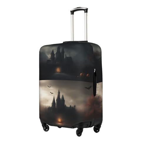 Halloween Horror 1 Tsa Approved Luggage Cover For 18-32 Inch Suitcases Scratch-Resistant Stretch Luggage Cover2