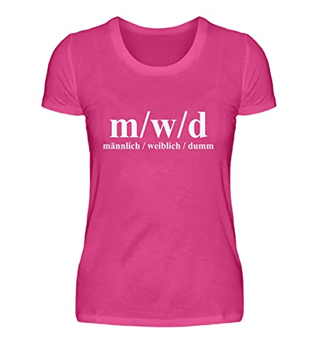 T-shirt haut de gamme femme m/w/d rose en taille M au tissu ultra doux