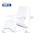 Step2 Vero Adirondack Chair, Stylish Poolside Lounger, Fade-Resistant, Waterproof Patio Furniture for Sun Shelf, Use in Pools up to 9-Inches of Water, Weighted, White