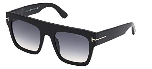 Tom Ford RENEE FT 0847 Shiny Black/Grey Shaded 52/21/140 women Sunglasses