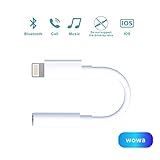 2: Amplia compatibilidad ligereza: adaptador conector auriculares compatible iPhone 7/7P/8/8P/X/XS/XS MAX/XR/iPad/iPod, diseño perfecto todos auriculares / auriculares / auriculares conector 3,5mm, este El adaptador conector auriculares 3,5mm agregó la línea datos 6,5mm a 3,5mm, puede conectar altavoz, HI-FI, automóvil otros equipos. El adaptador auriculares longitud total 13cm, tamaño pequeño fácil llevar. Coloque adaptador auriculares iPhone su bolsillo cualquier otro lugar, casi espacio.