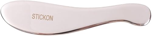 Miniatura 4 de STICKON Stee Gua Sha - Juego de herramientas 2 en 1 de acero inoxidable, raspador muscular, herramientas de masaje para terapia física, herramienta